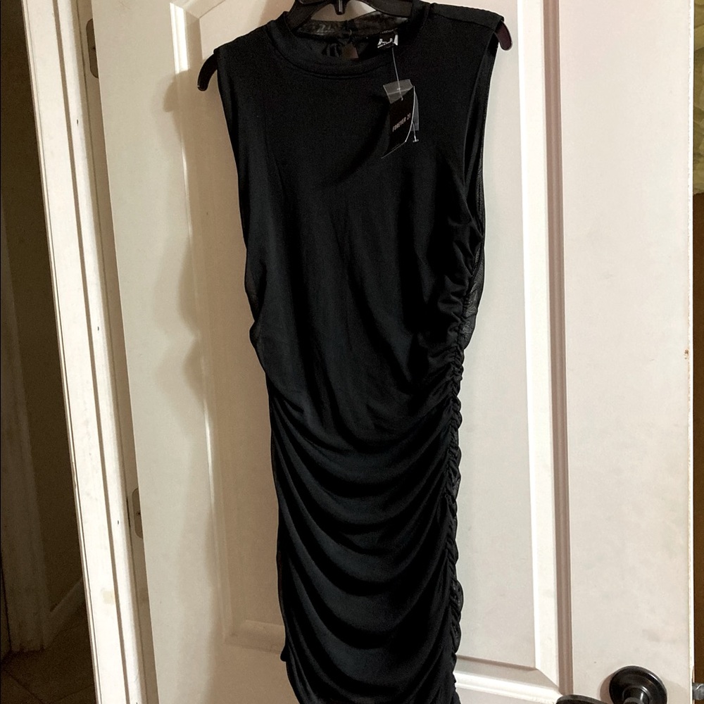 Mesh-style Fitted Dress